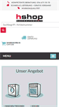 Mobile Screenshot of hshop.ch